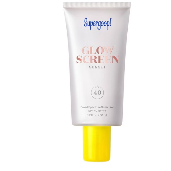 Supergoop!Glowscreen SUNRISE Hydrating Glowy Tinted Primer Sunscreen SPF40-1.7oz